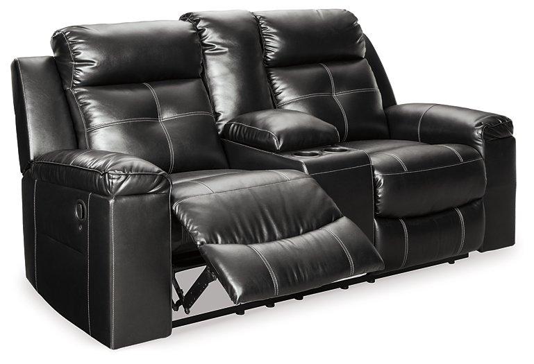 Kempten Reclining Loveseat with Console