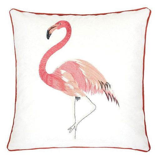 Lina Flamingo 20" X 20" Pillow, Single Flamingo image