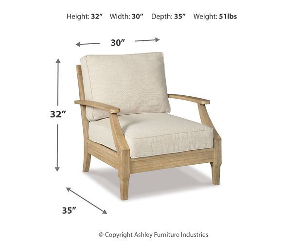 Clare View Lounge Chair with Cushion