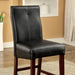 BONNEVILLE II Brown Cherry/Black Counter Ht. Chair (2/CTN) image