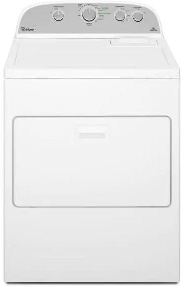 7.0 cu. ft. 240-Volt White Electric Vented Dryer with Wrinkle Shield Plus