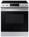 30 in. 6.3 cu. ft. Slide-In Electric Convection Range Oven in Fingerprint Resistant Stainless Steel - Action Rent To Own (West Valley City, UT)